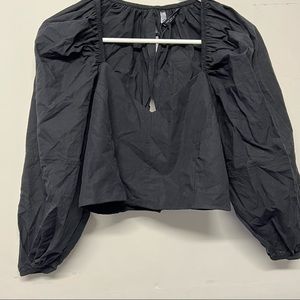 Zara medium black top